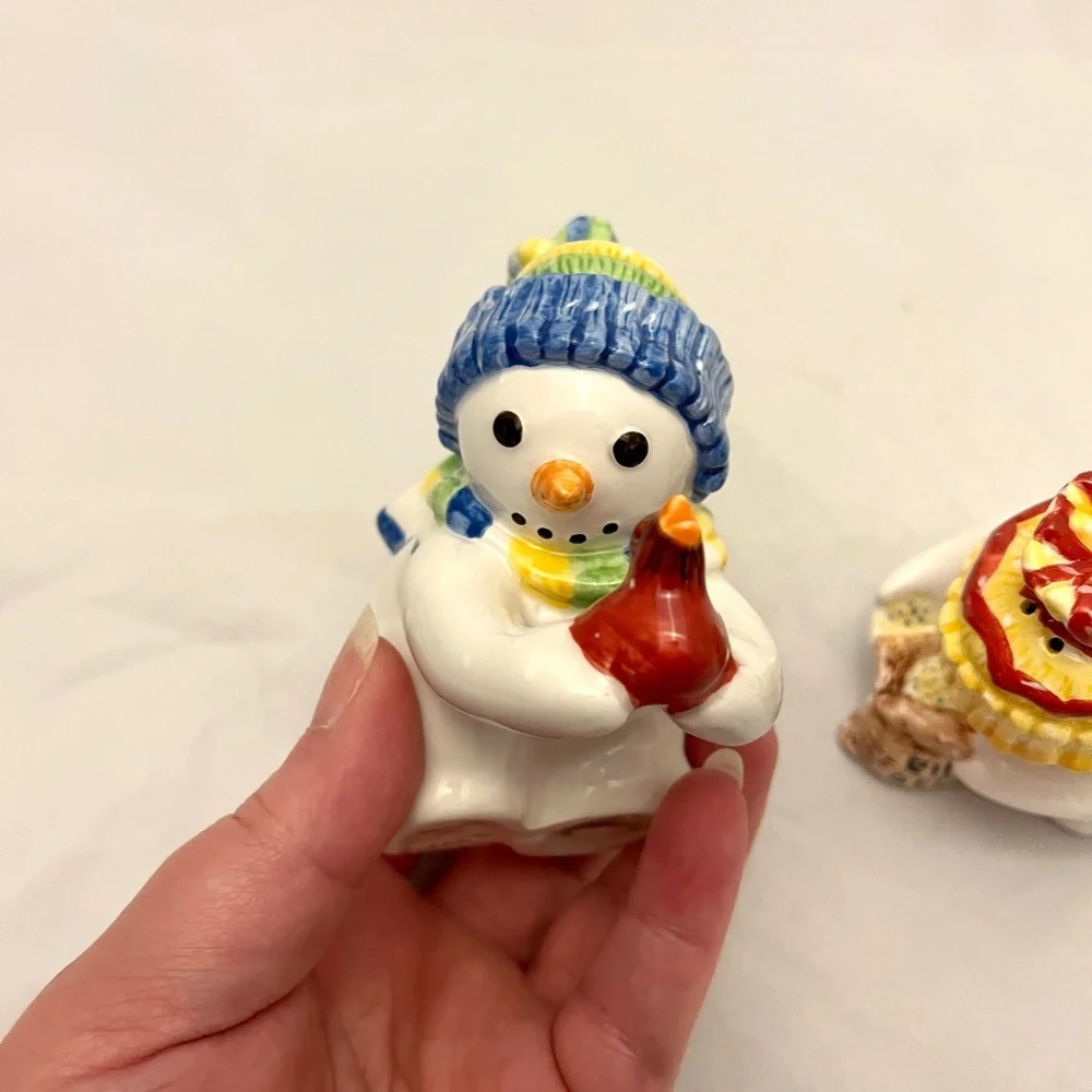 Fitz & Floyd Ceramic Salt Peppers 